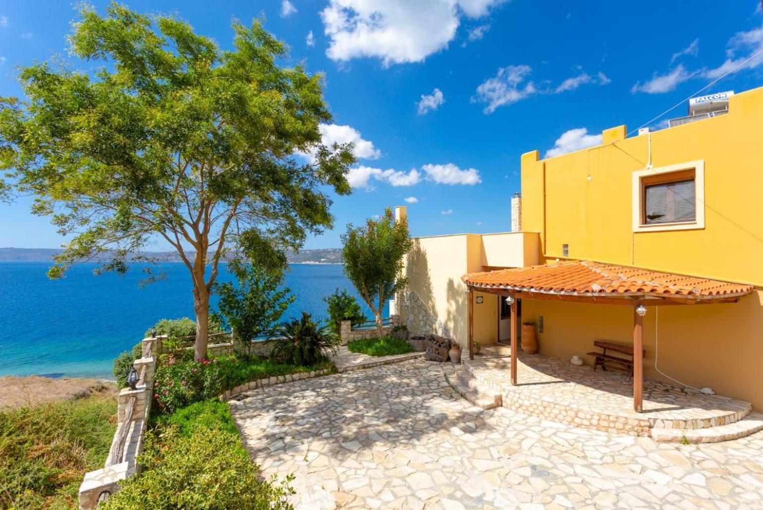 Kalámion Souda Bay Viewヴィラ エクステリア 写真