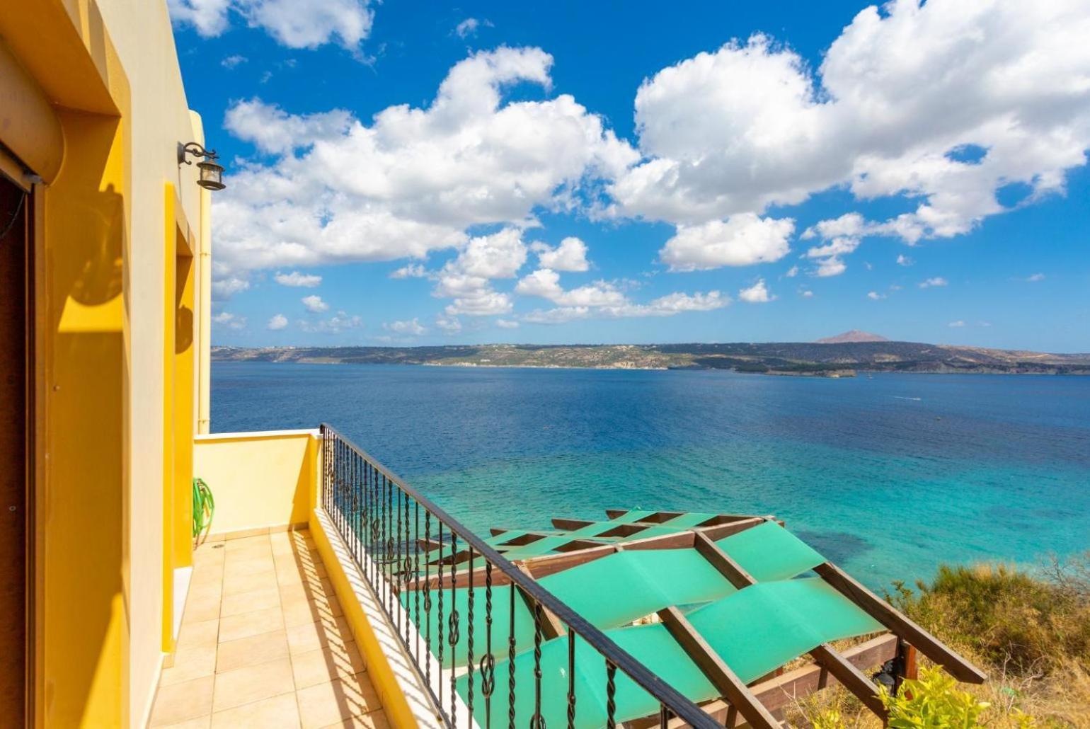 Kalámion Souda Bay Viewヴィラ エクステリア 写真